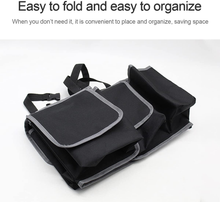 Load image into Gallery viewer, Car Trunk Organizer and Storage, Backseat Hanging Organizer for SUV, Truck, MPV, Waterproof, Collapsible Cargo Storage Bag with 4 Pockets, Car Interior Accessories 
