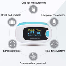 Load image into Gallery viewer, Pulse Oximeter Spo2 and PR Value Waveform - Blood Oxygen Monitor

